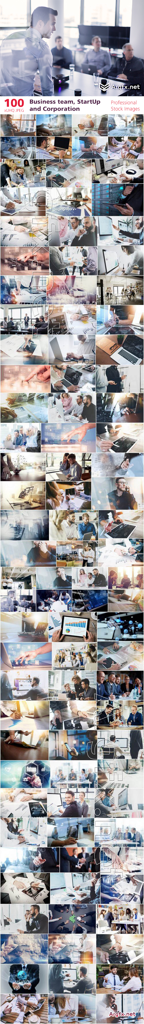  Business team, StartUp and Corporation - 100xUHQ JPEG Professional Stock Images