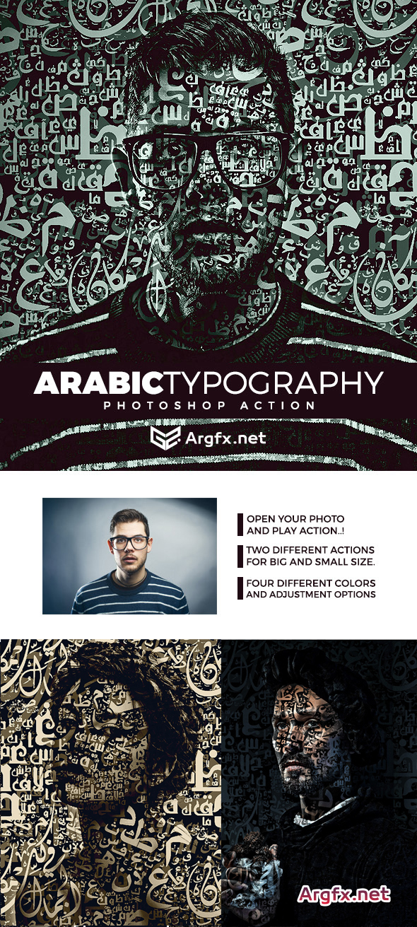 GraphicRiver - Arabic Typography Action 15316596
