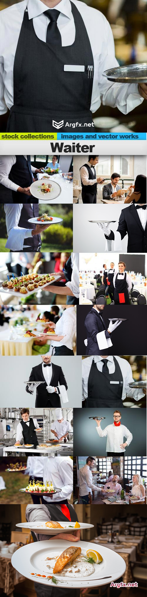  Waiter, 22 x UHQ JPEG