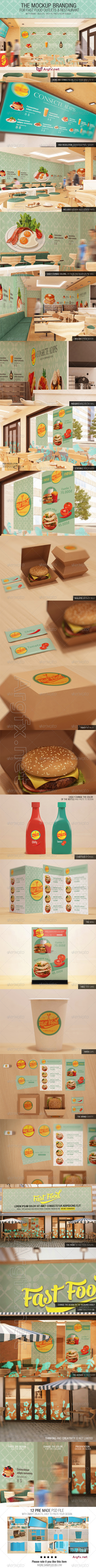 The Mockup Branding For Fast Food Outlets by 740848
