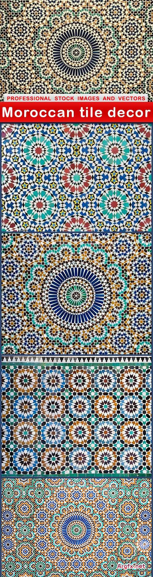 Moroccan tile decor - 5 UHQ JPEG