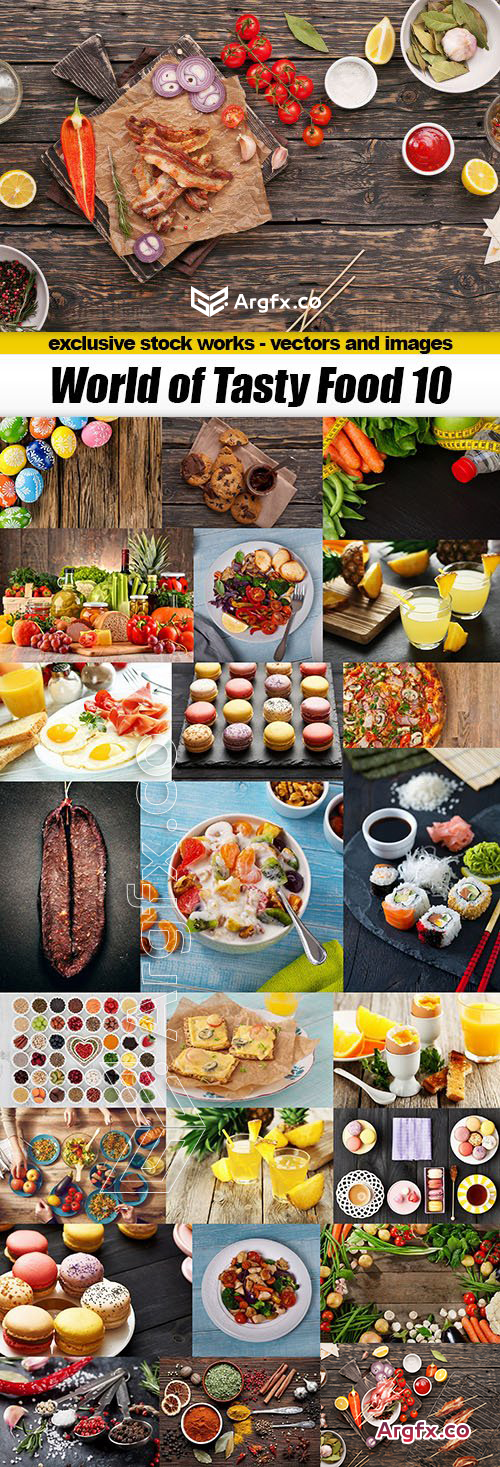 World of Tasty Food #10, 25xJPG