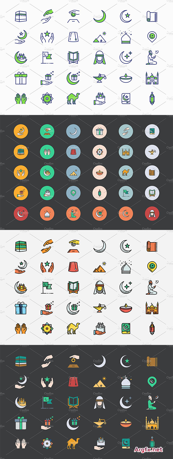 CM 1528075 - Ramadan Icon Bundle