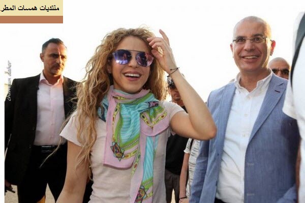  صور لحظة استقبال شاكيرا في لبنان 2018 , فيديو شاكيرا فى حفل مهرجان الأزر بلبنان P_930hrpax1